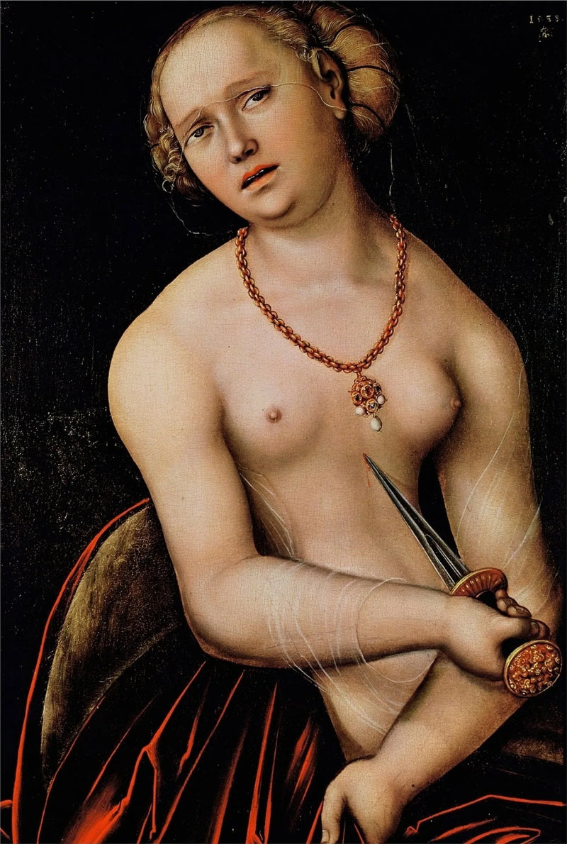 Lucrèce - Lucas Cranach der Ältere