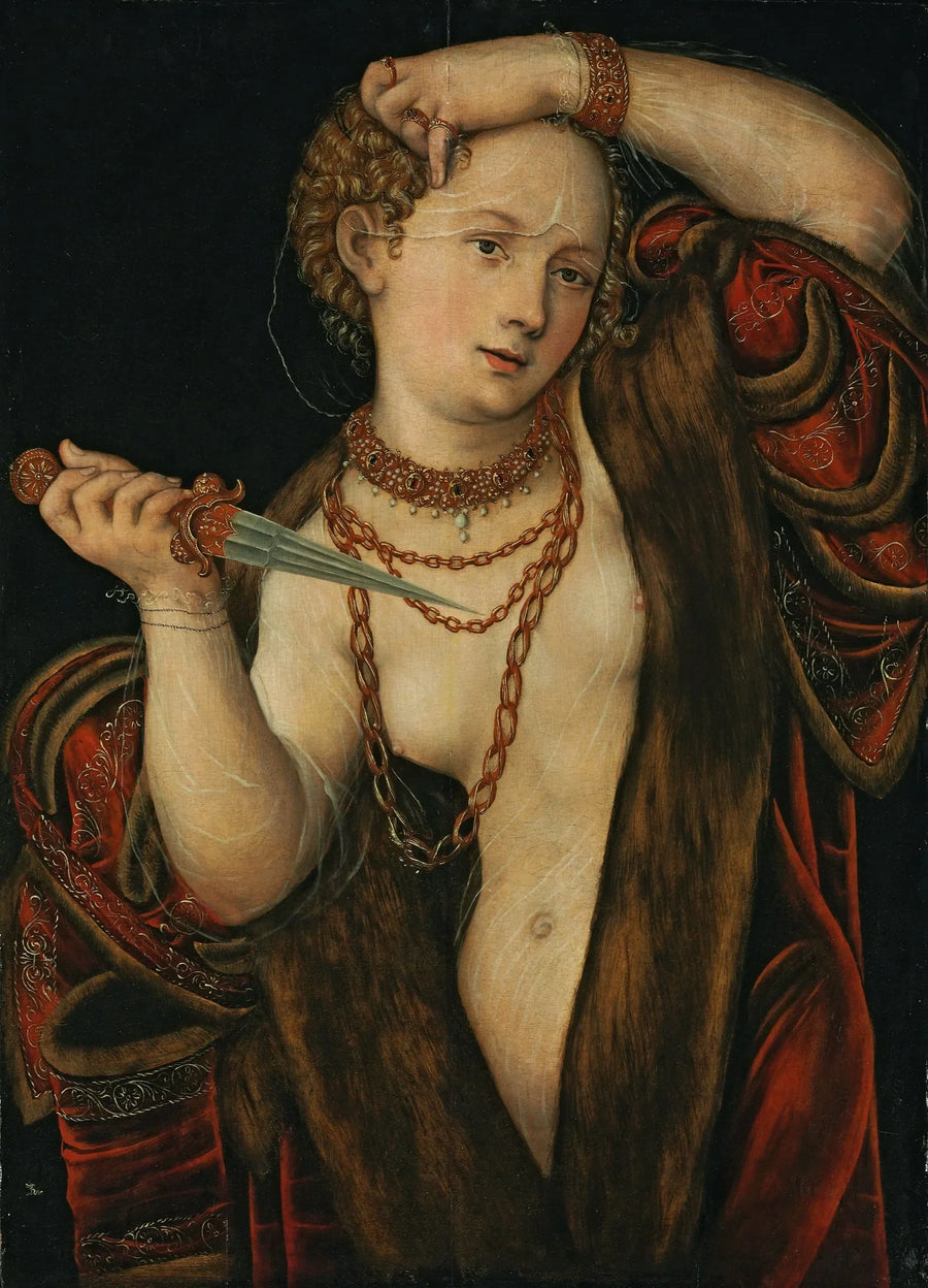 Lucrèce - Lucas Cranach der Ältere