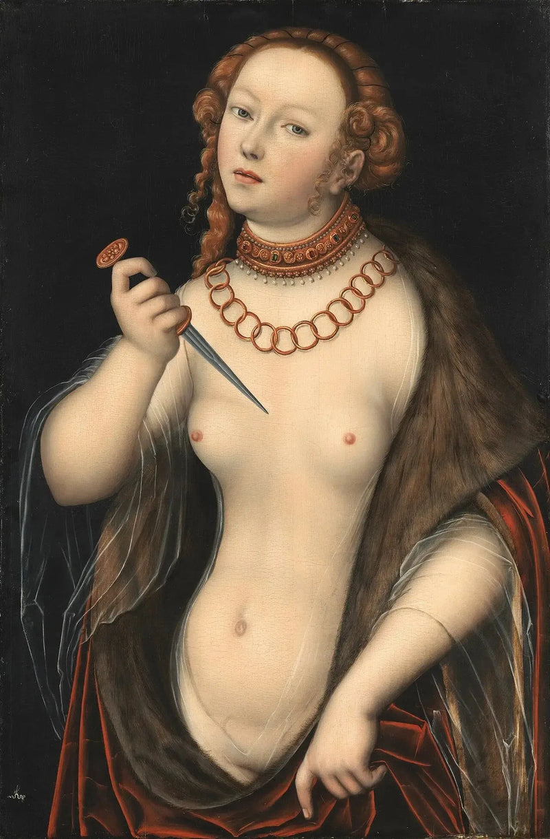Lucrèce - Lucas Cranach der Ältere