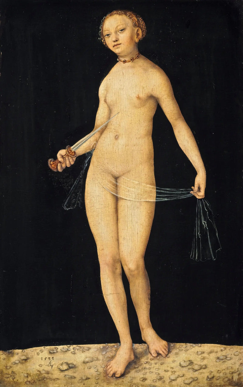 Lucrèce - Lucas Cranach der Ältere