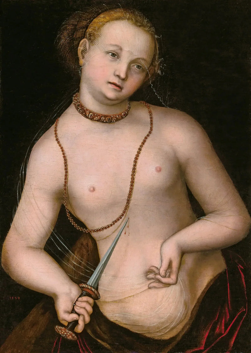 Lucrèce - Lucas Cranach der Ältere