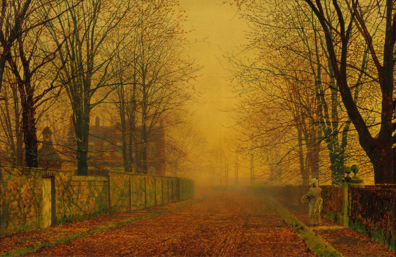 Abendglühen - John Atkinson Grimshaw