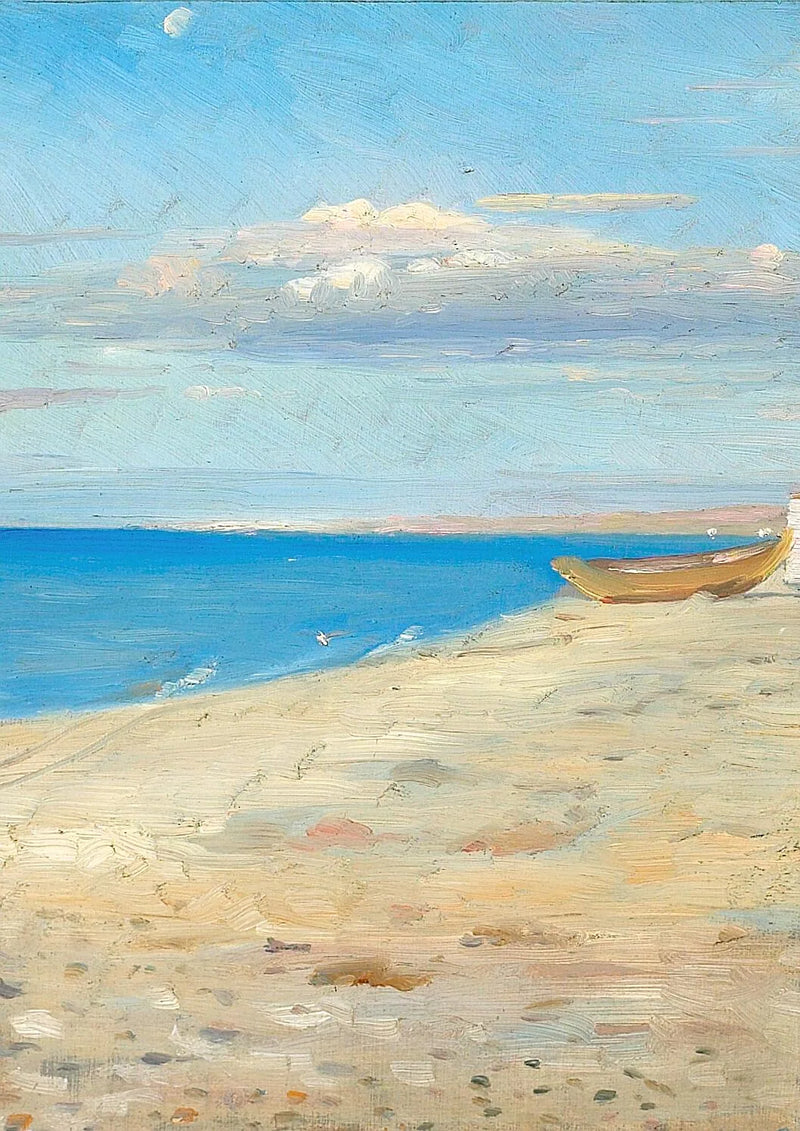Winterlicht. Strandlandschaft von Skagen. -Michael Peter Ancher