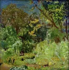 Sonnenlicht in Vernon - Pierre Bonnard