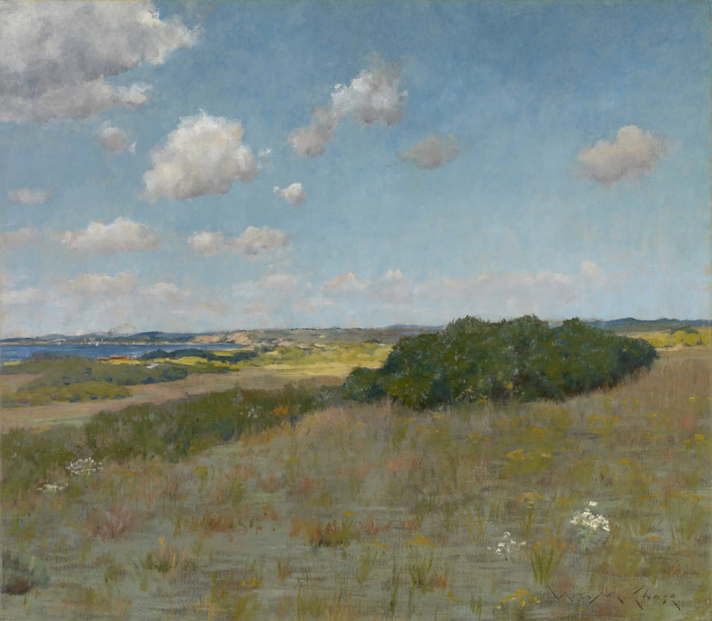 Sonnenlicht und Schatten, Shinnecock Hills - William Merritt Chase