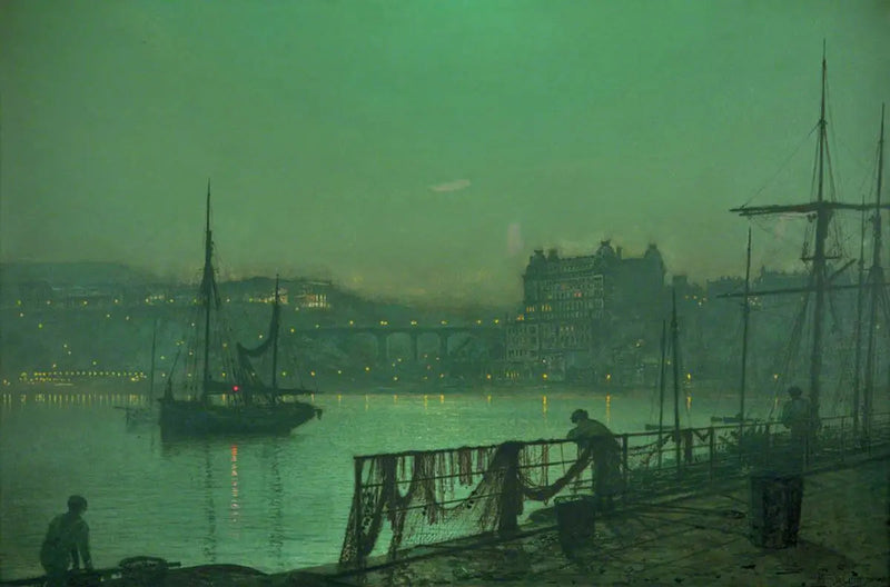 Lichter von Scarborough - John Atkinson Grimshaw