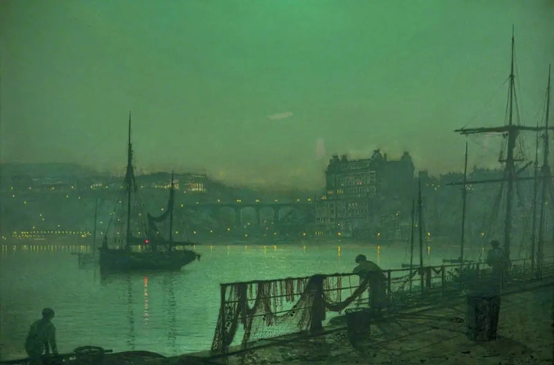 Lichter von Scarborough - John Atkinson Grimshaw