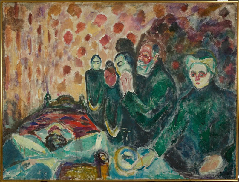 Kampf gegen den Tod - Edvard Munch