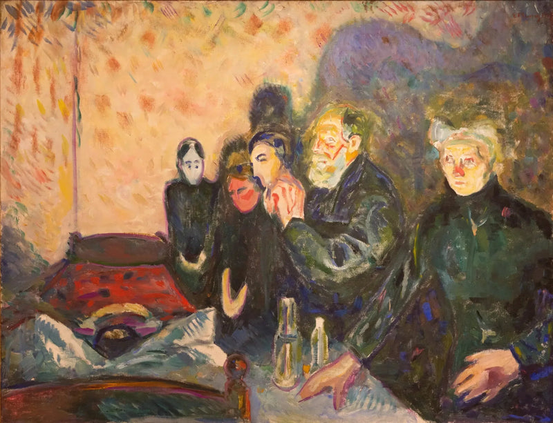 Kampf gegen den Tod - Edvard Munch