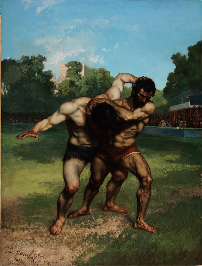Kämpfer - Gustave Courbet