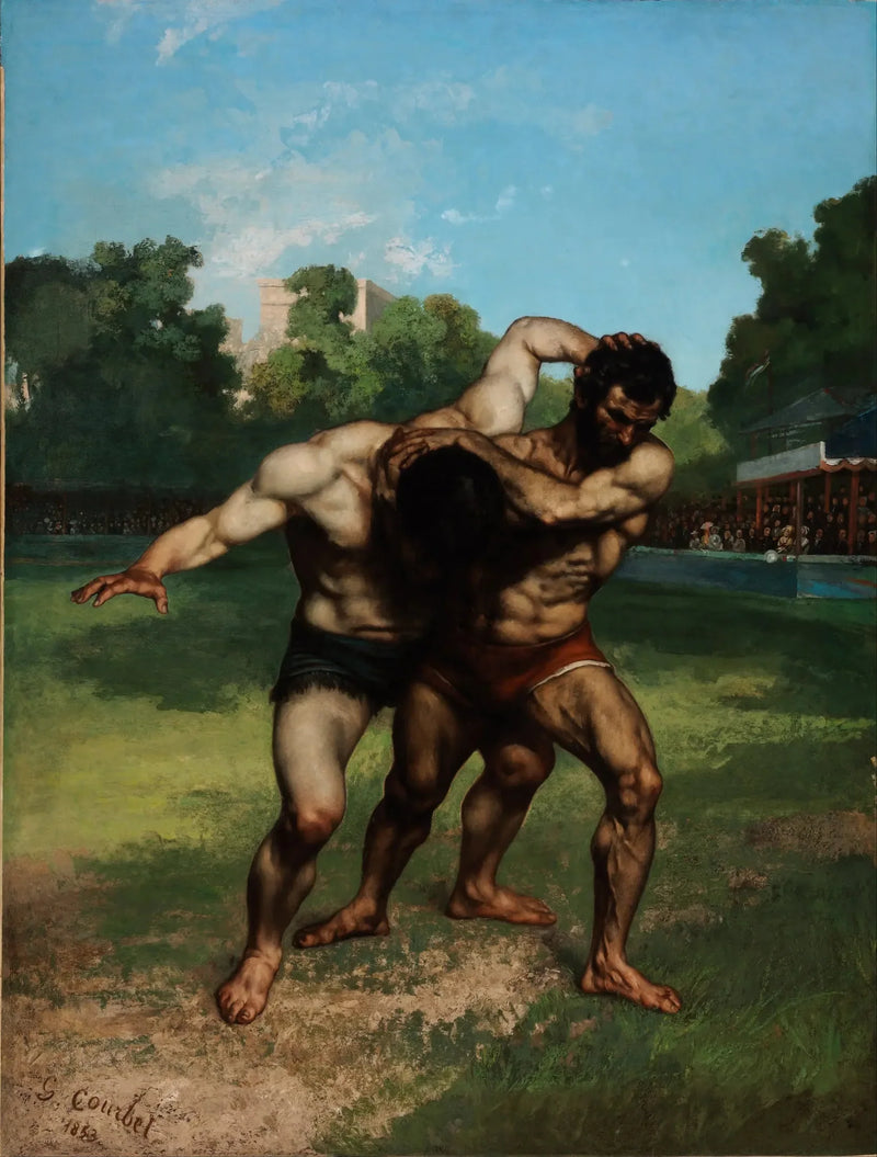 Kämpfer - Gustave Courbet