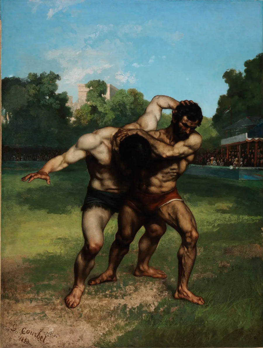 Kämpfer - Gustave Courbet