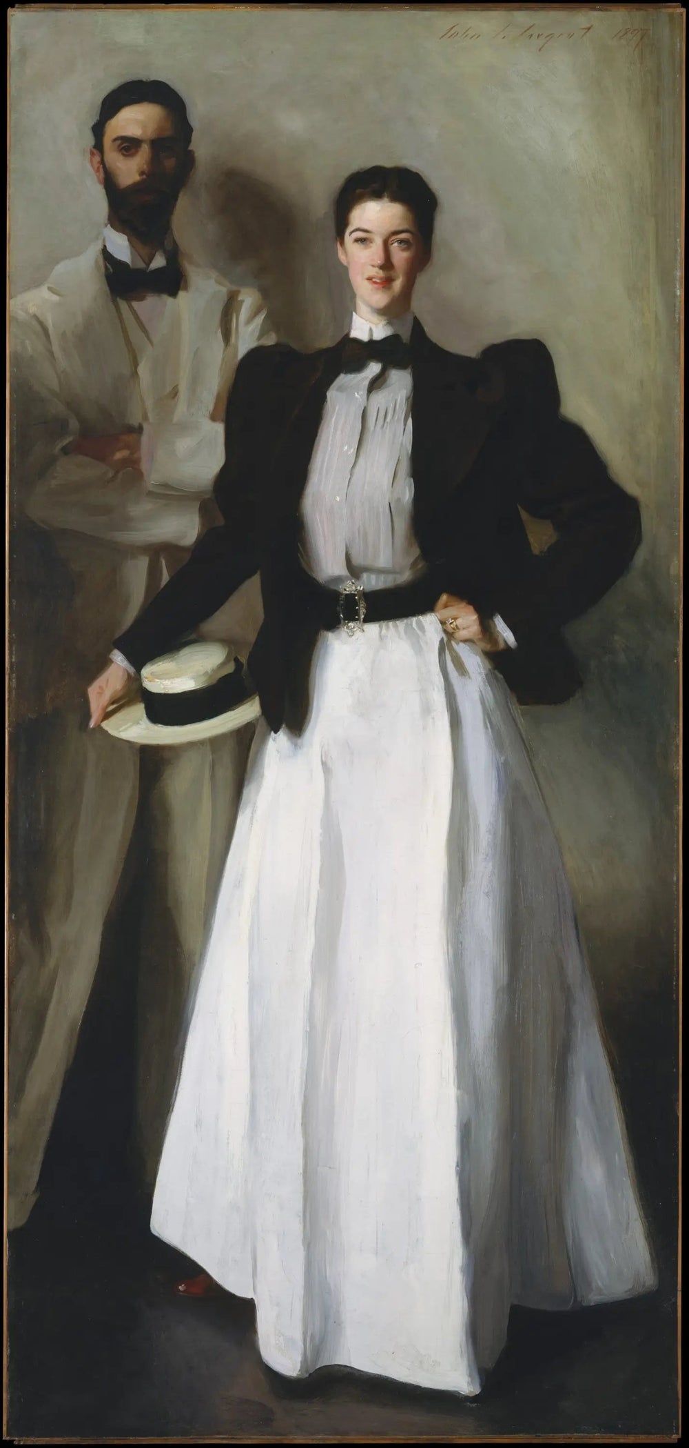 M. et Mme I. N. Phelps Stokes - John Singer Sargent image 1 reproduction artisanale de tableau