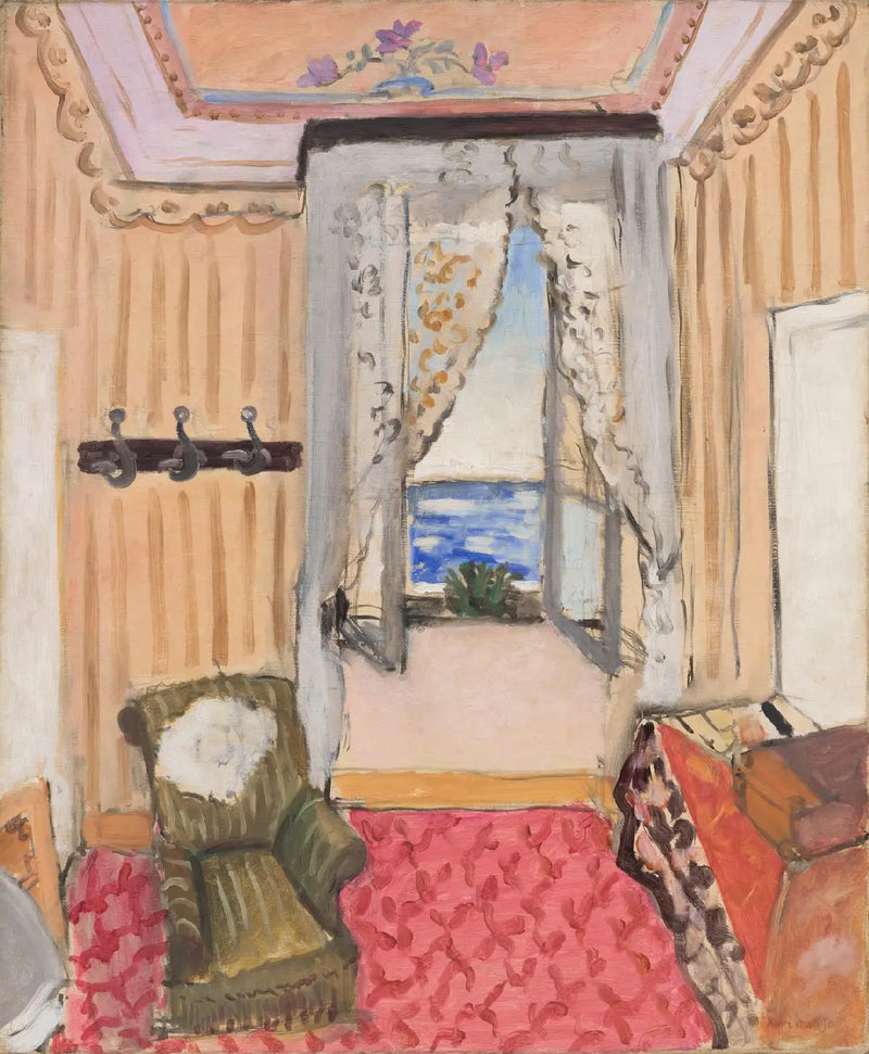 Mein Zimmer im Beau-Rivage - Henri Matisse