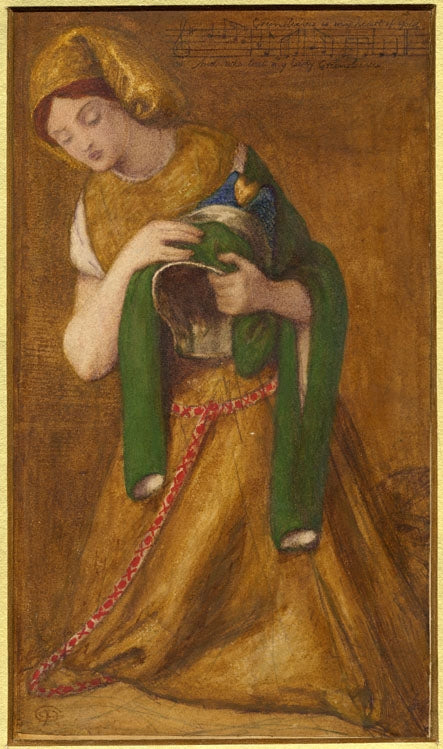 Meine Dame Greensleeves - Dante Gabriel Rossetti