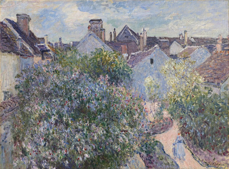 Mein Haus in Moret - Alfred Sisley