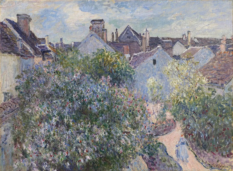 Mein Haus in Moret - Alfred Sisley