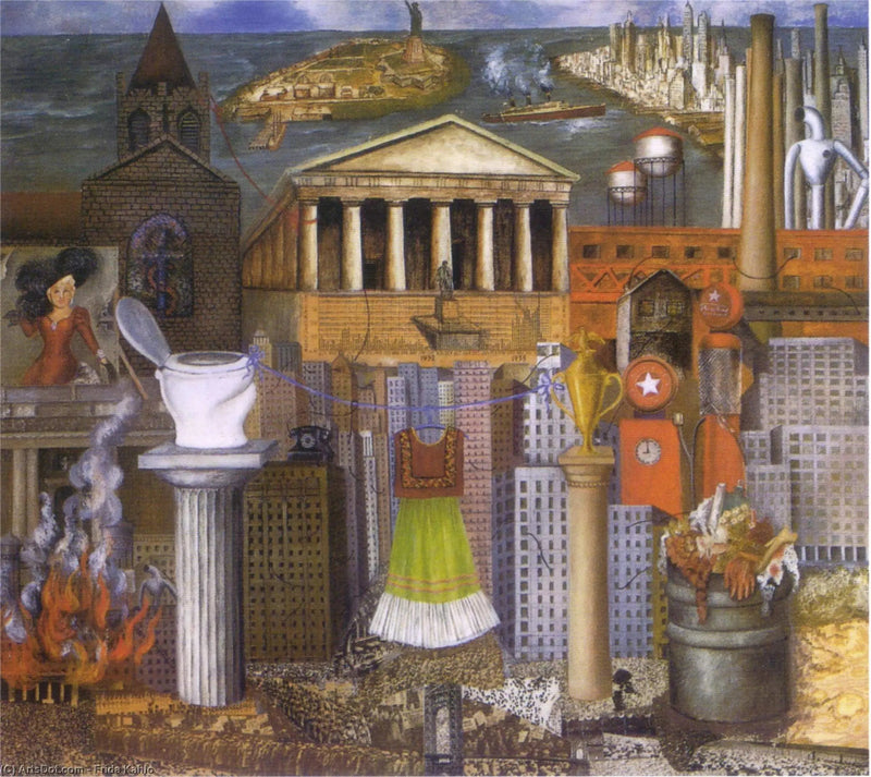 Mein Kleid hängt dort - Frida Kahlo