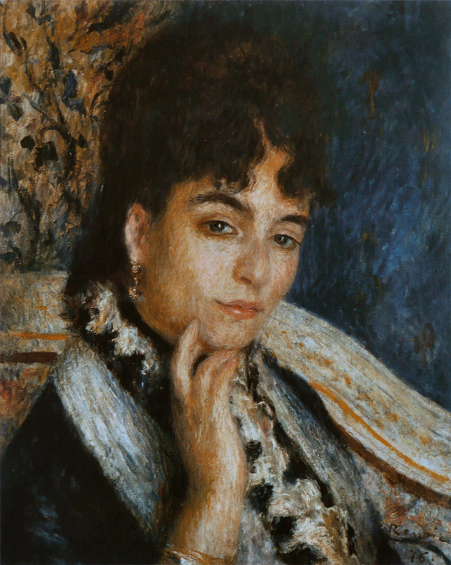 Frau Alphonse Daudet - Pierre-Auguste Renoir