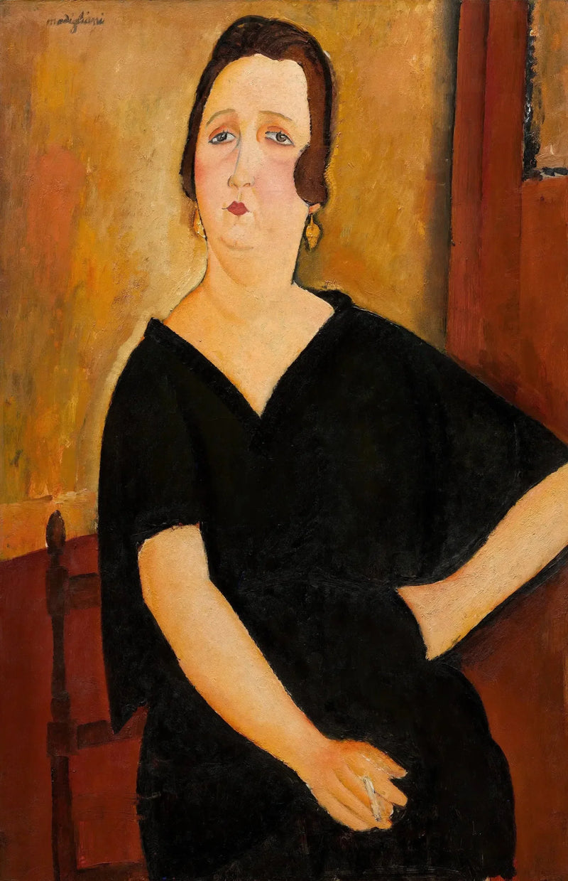 Madame Amédée (Frau mit der Zigarette) - Amedeo Modigliani