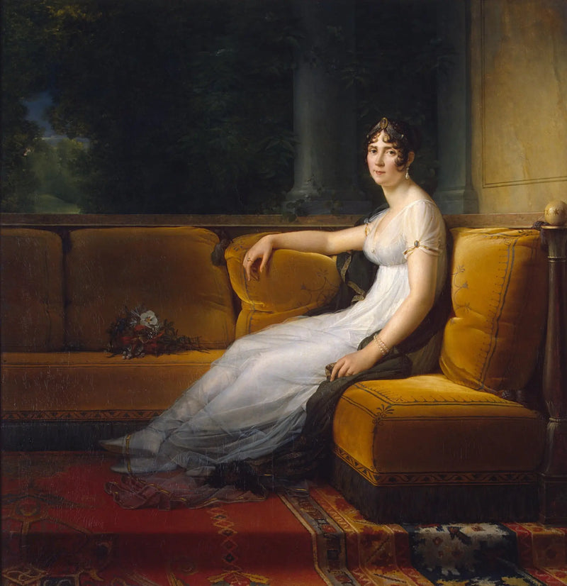 Madame Bonaparte in ihrem Salon von Malmaison - François Gérard