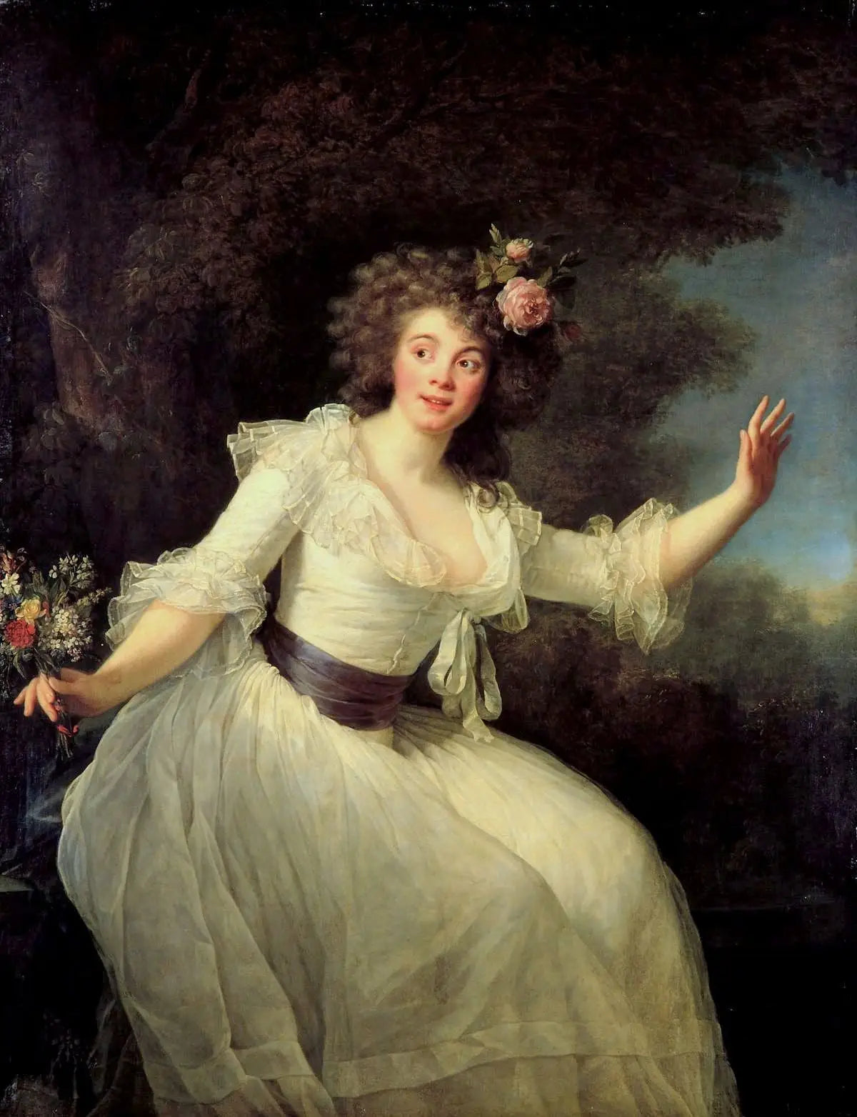 Madame Dugazon dans le rôle de « Nina » - Élisabeth Vigée Le Brun - Alpha Reproduction