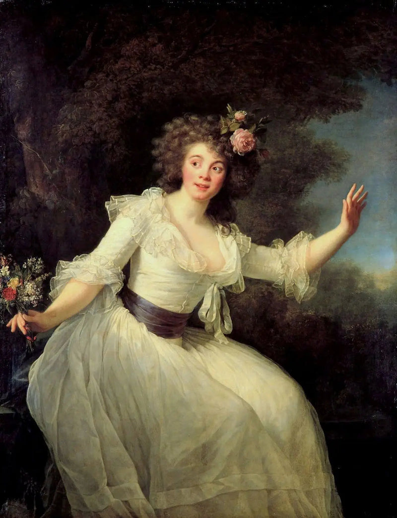 Madame Dugazon im Rollenbild « Nina » - Élisabeth Vigeé Le Brun