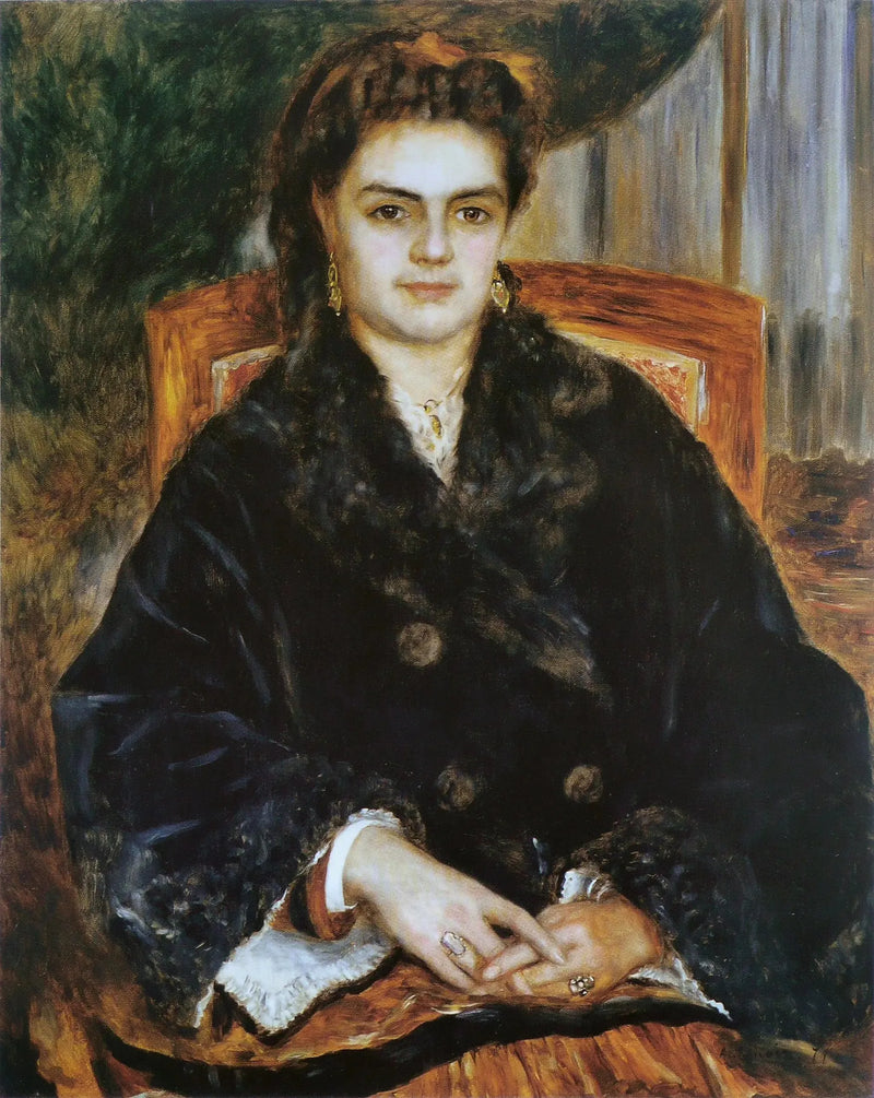 Frau Édouard Bernier (Marie-Octavie-Stéphanie Laurens, 1838-1920) - Pierre-Auguste Renoir