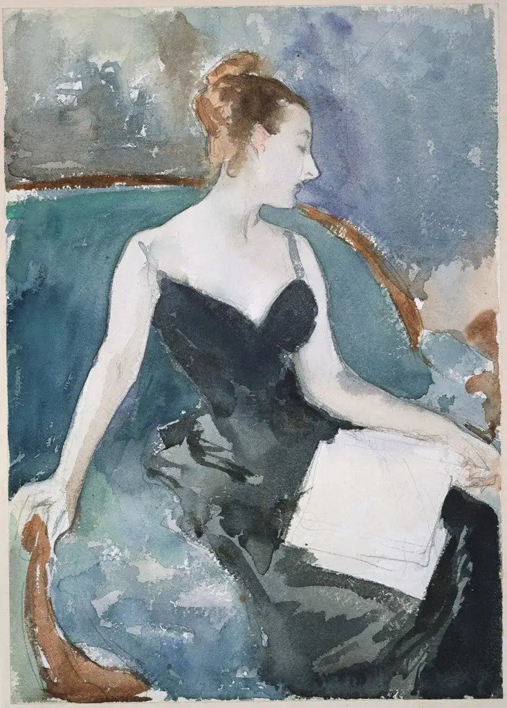 Frau Gautreau (Frau X) - John Singer Sargent