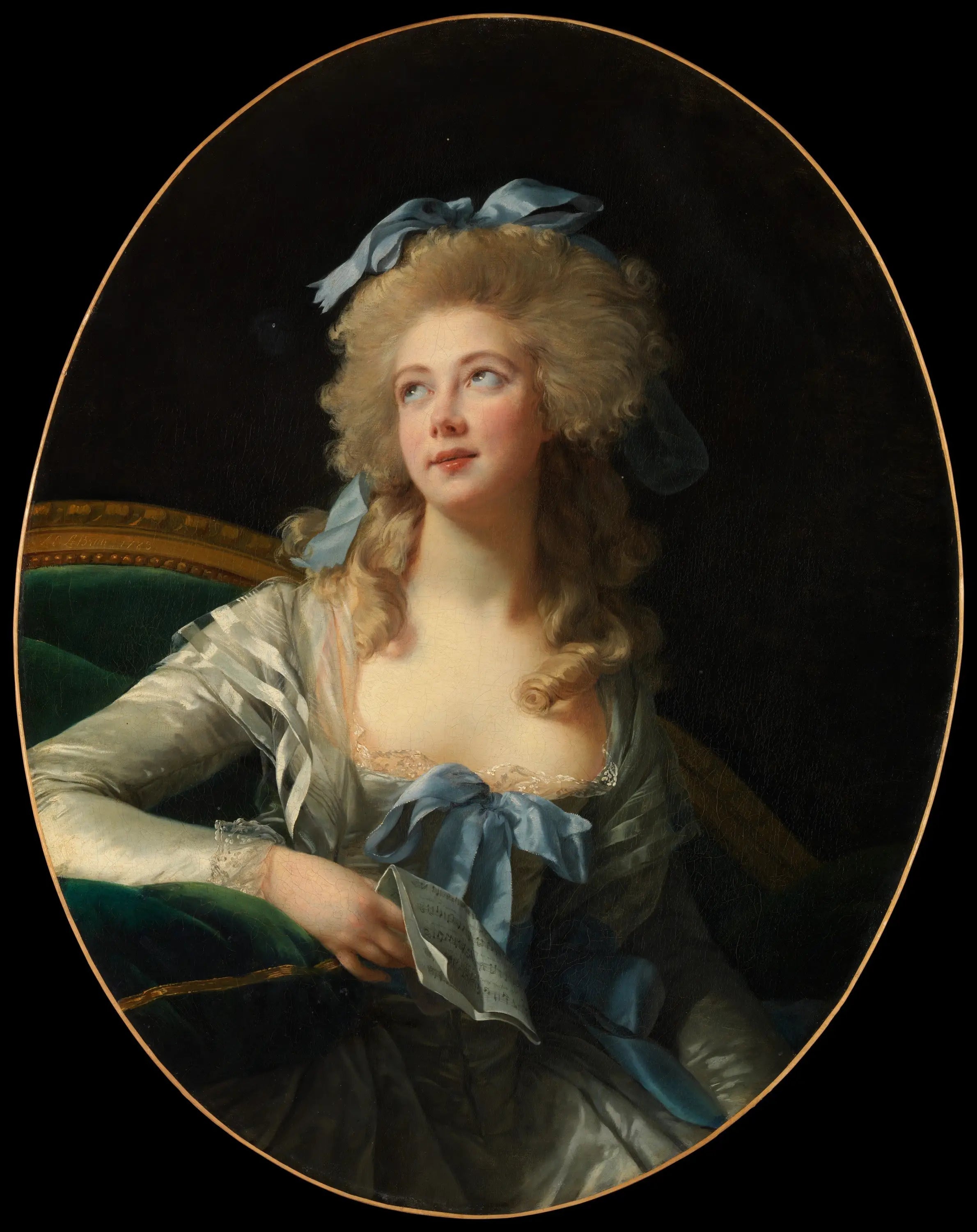 Madame Grand (Noël Catherine Verlée) - Élisabeth Vigée Le Brun image 1 reproduction réalisée par Alpha Reproduction