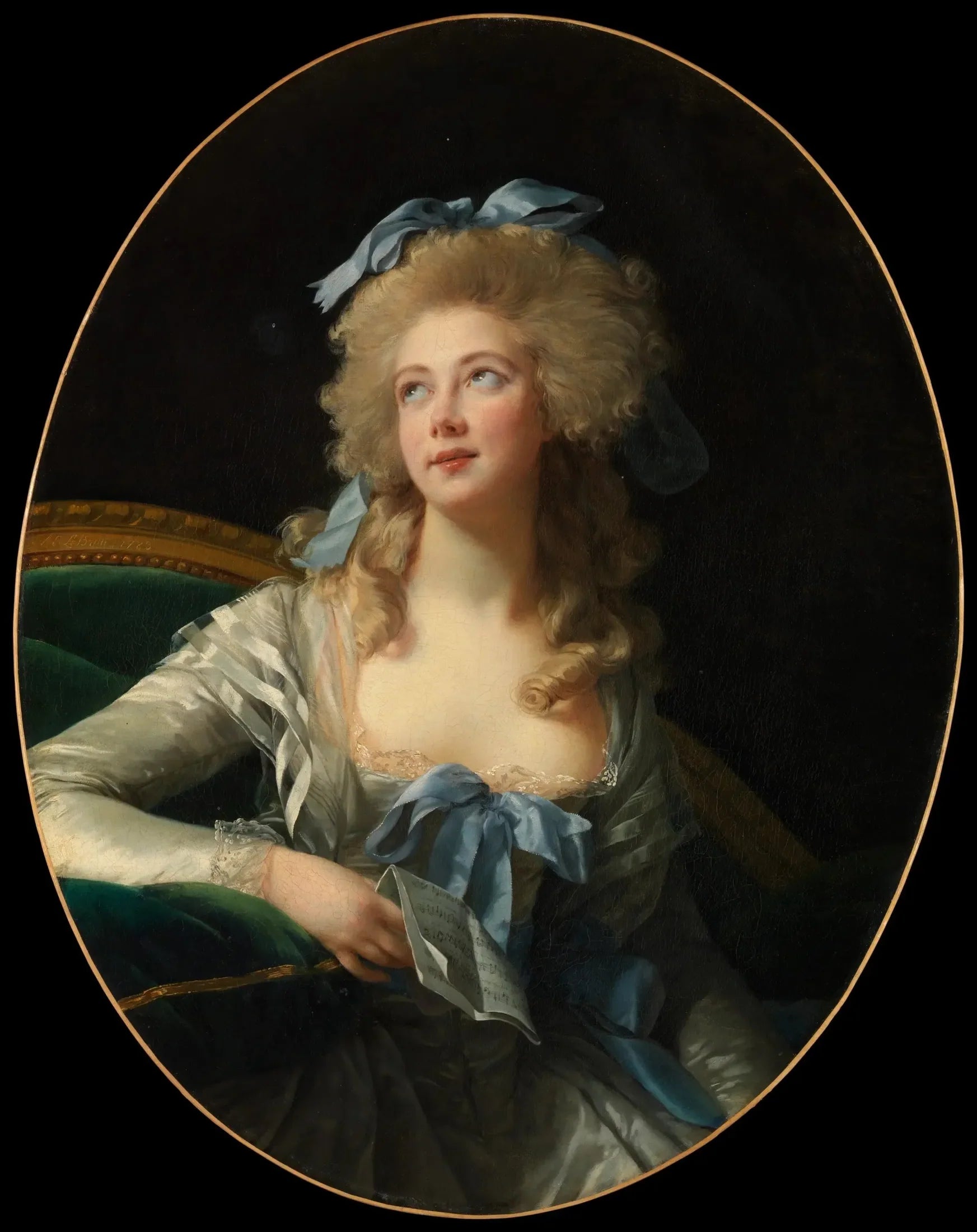 Madame Grand (Noël Catherine Verlée) - Élisabeth Vigée Le Brun image 1 reproduction réalisée par Alpha Reproduction