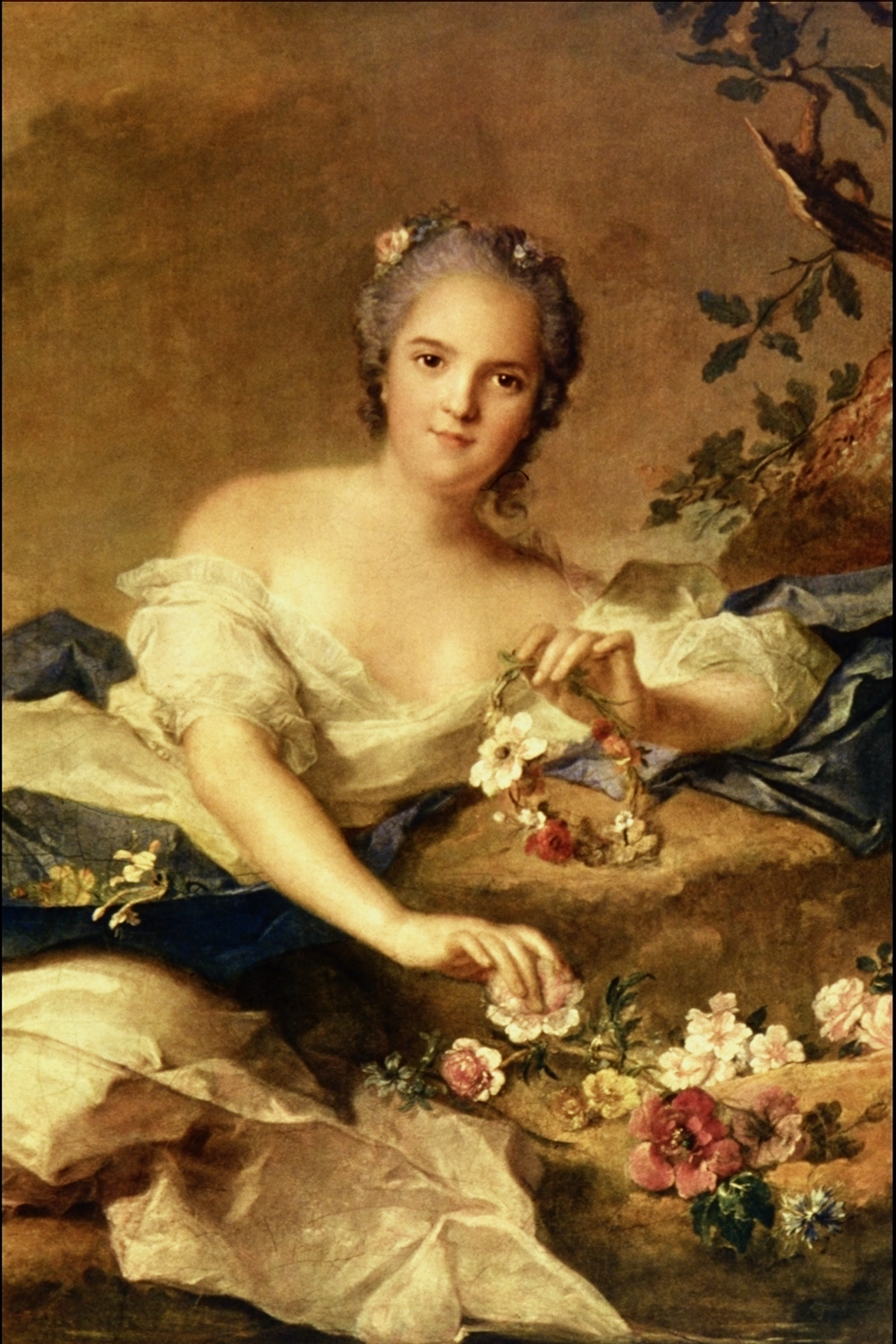 Madame Henriette en Flore - Jean-Marc Nattier