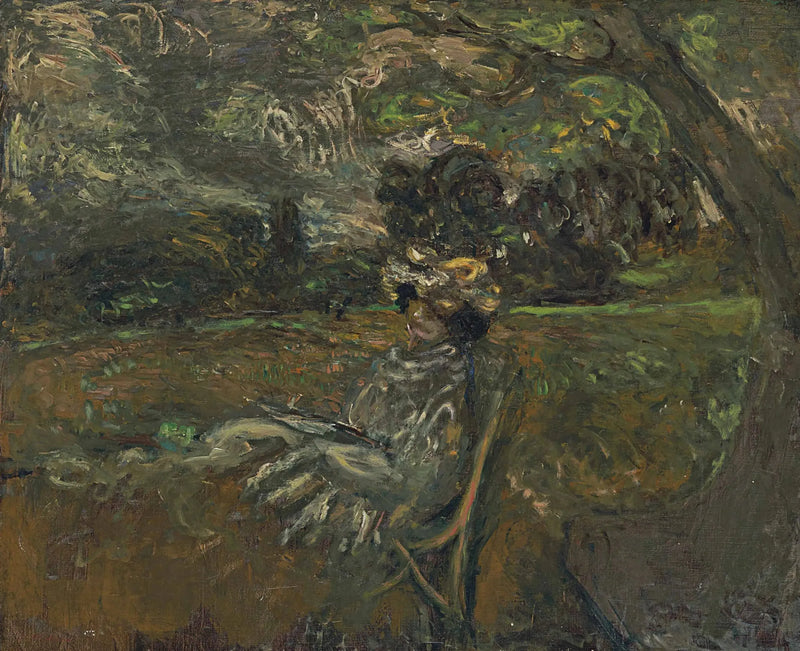 Madame Hessel bei Sonnenuntergang - Édouard Vuillard