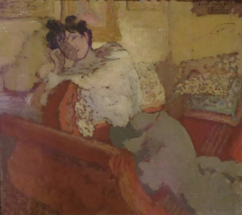 Madame Hessel in ihrem Boudoir - Édouard Vuillard