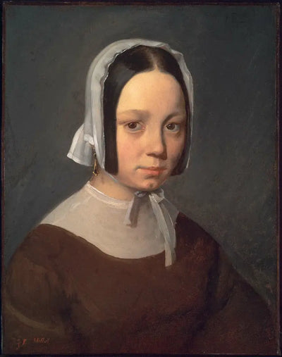 Madame J.-F. Millet née Pauline-Virginie Ono - Jean-François Millet - Alpha Reproduction