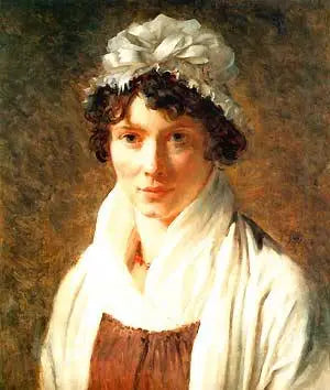 Madame Lecerf - François Gérard image 2 tableau peint à l’huile sur toile