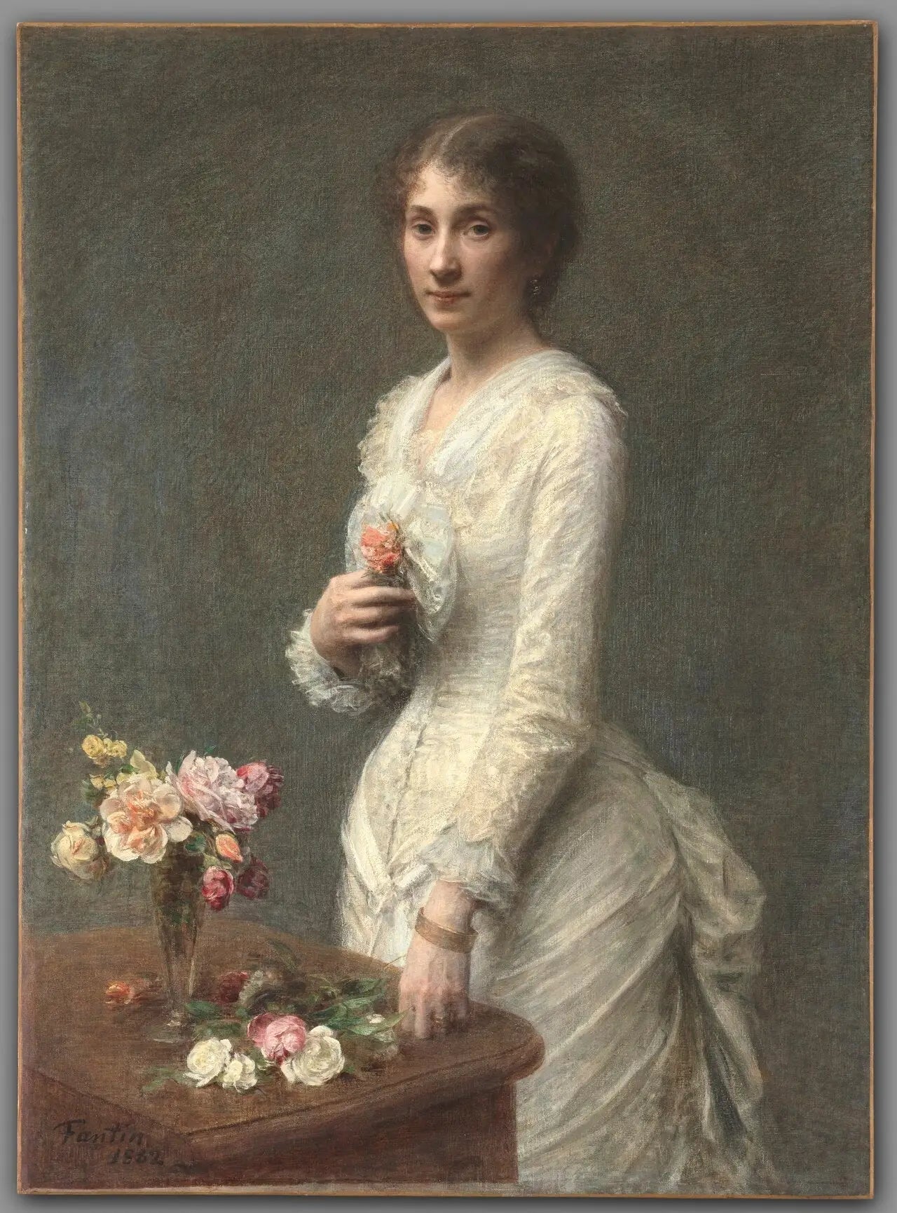 Madame Lerolle - Henri Fantin-Latour image 1 copie de tableau peinte à la main
