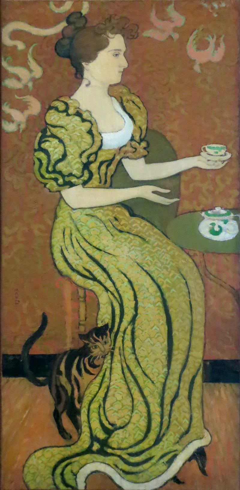 Madame Ranson mit Katze - Maurice Denis
