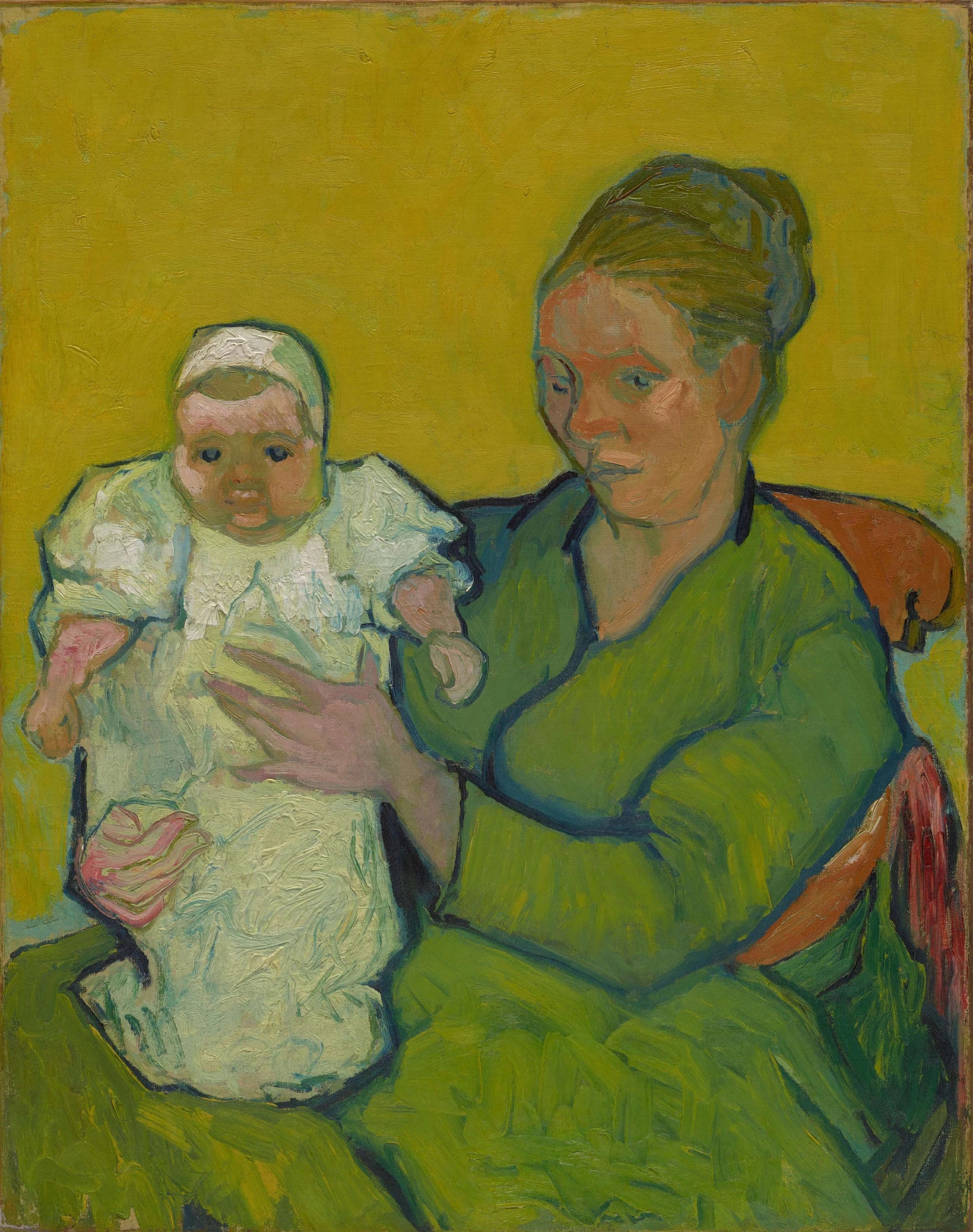 Madame Augustine Roulin et Marcelle F490 de Vincent van Gogh, Philadelphia Museum of Art