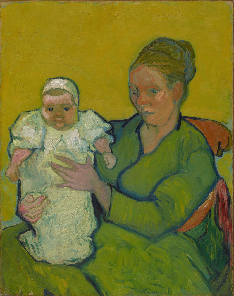 Mutter Roulin mit ihrem Baby - Vincent van Gogh