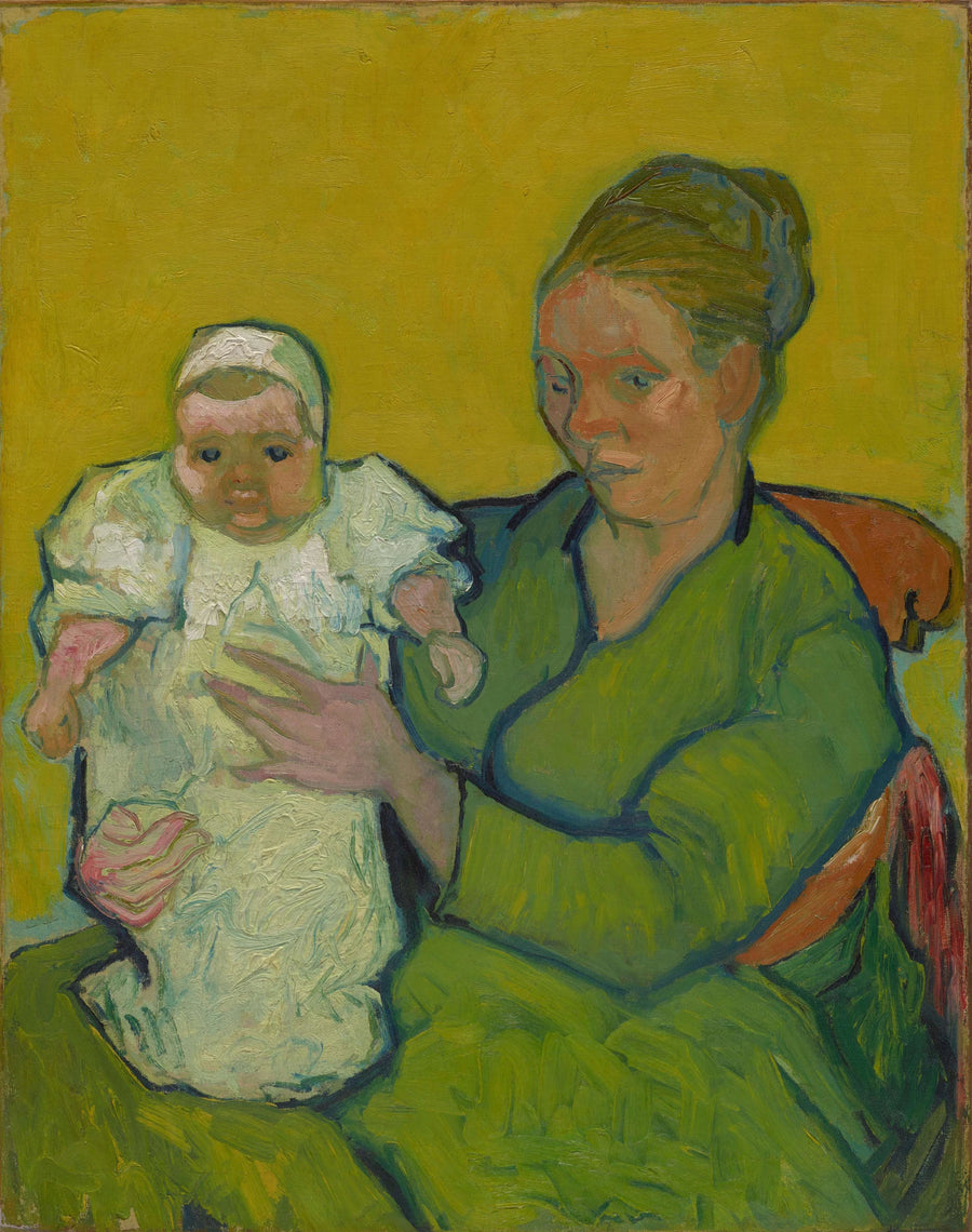 Mutter Roulin mit ihrem Baby - Vincent van Gogh