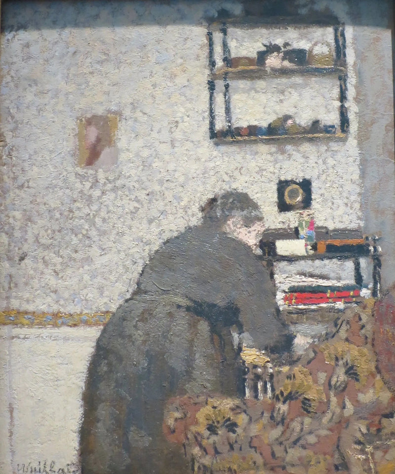 Madame Vuillard im Salon - Édouard Vuillard