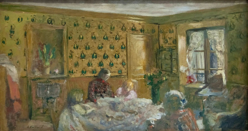 Madame Vuillard und die Kinder Roussel - Édouard Vuillard