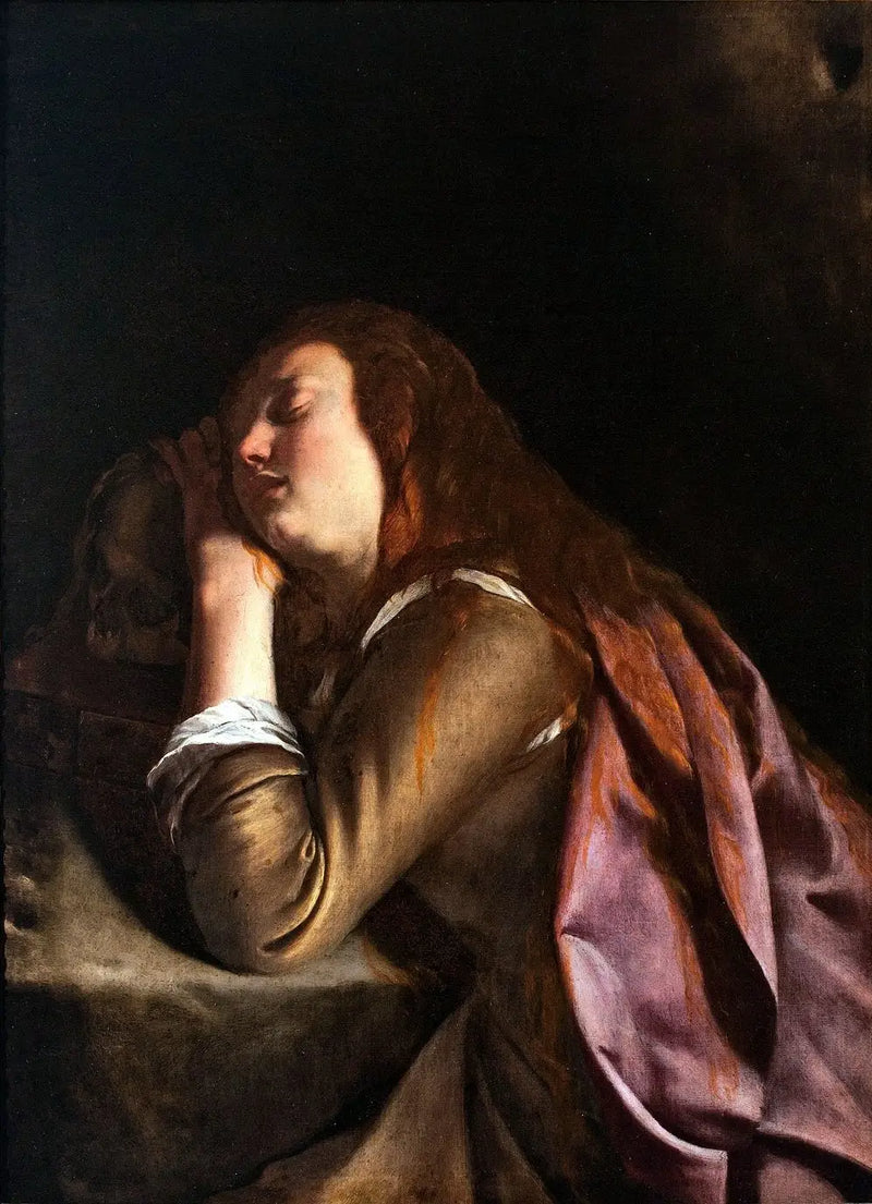 Madeleine Penitente - Artemisia Gentileschi