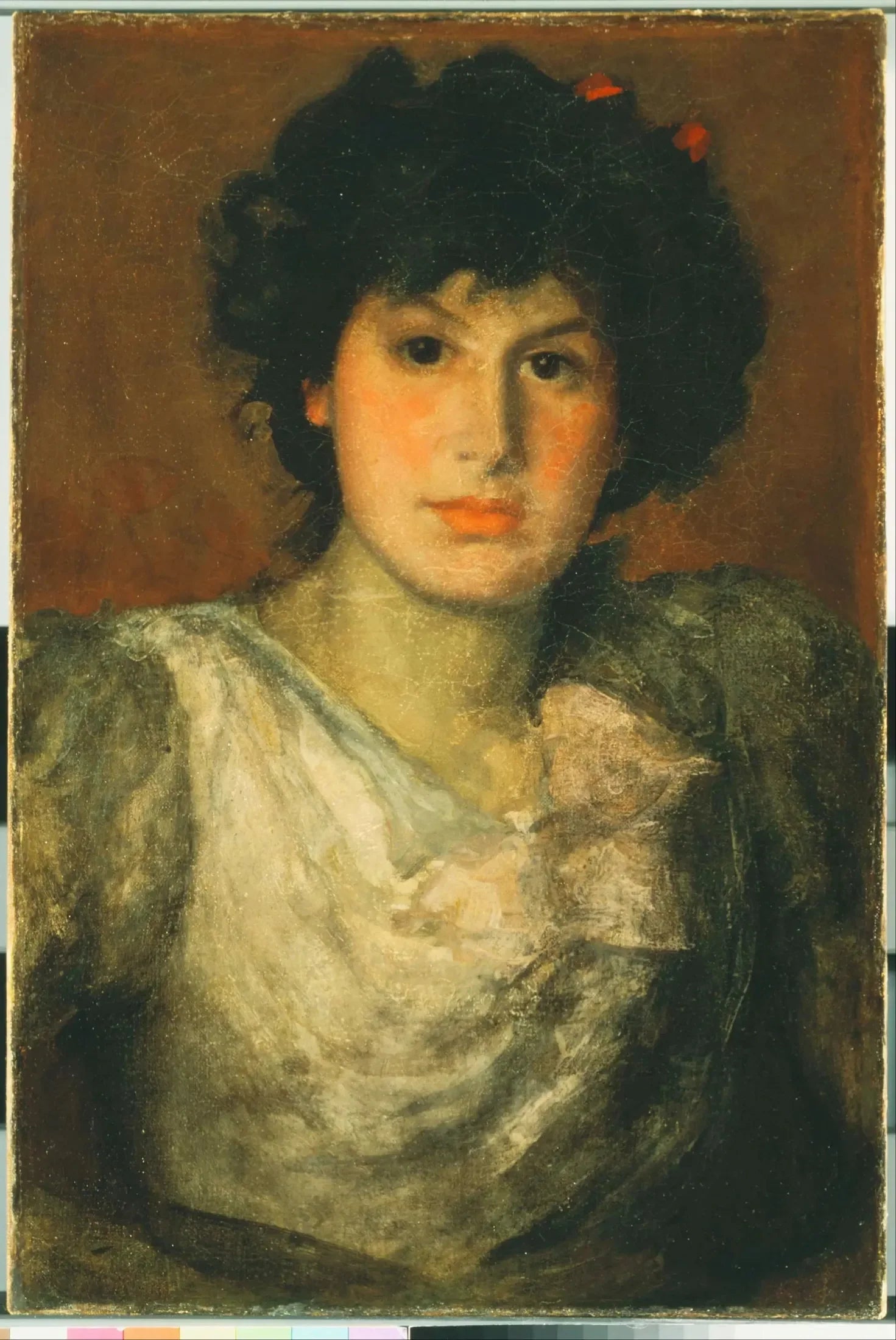 Mademoiselle Lillian Woakes - James Abbott McNeill Whistler image 1 tableau peint à l’huile sur toile