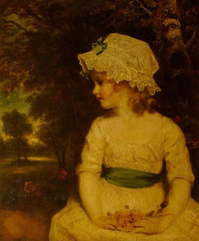 Mademoiselle Theophila Gwatkin (1782–1844), dans le rôle de Simplicité - Joshua Reynolds image 1 tableau peint à l’huile sur toile