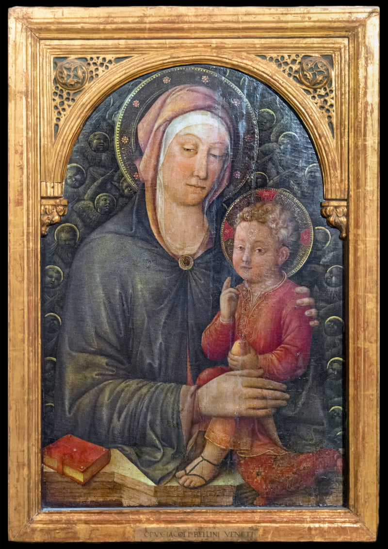 Madone mit segnender Christus - Iacopo Bellini