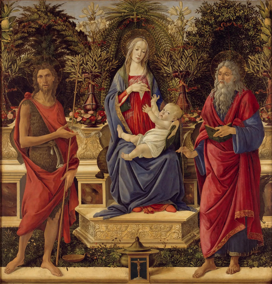 Die Madonna Bardi - Sandro Botticelli