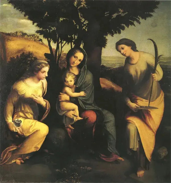 Madone von Albinea - Antonio da Correggio