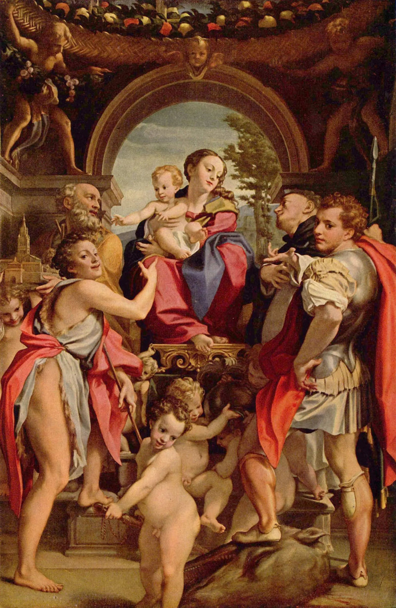 Madone von San Giorgio - Antonio da Correggio